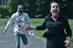 Running Zombies - Weird or Wonderful?? It's an epic debate only underpinned by global warming and one or two other things